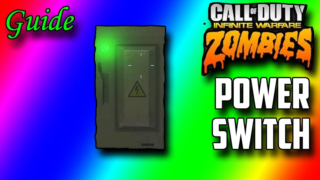 ZOMBIES IN SPACELAND ALL POWER SWITCH LOCATIONS (Infinite Warfare