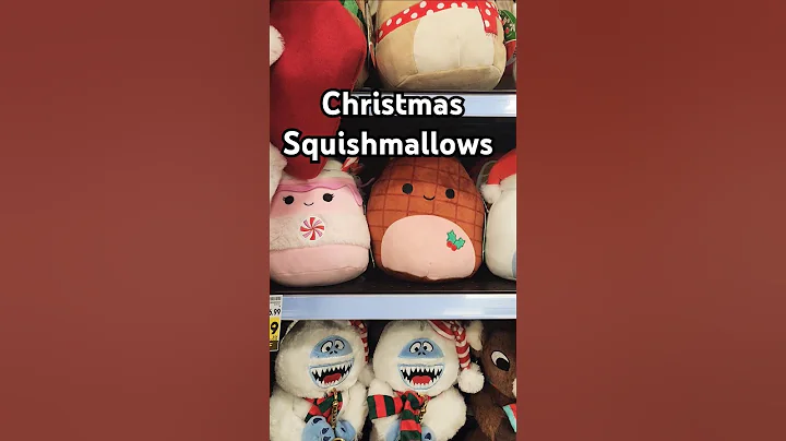 Christmas Squishmallows?! 🥰 #squishy #squishmallows #christmas #winter #shorts