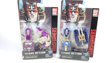 Transformers: Titans Return - Titan Masters CRASHBASH and TERRI-BULL