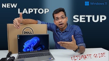 How to Set Up a New Laptop? 🤔"The Ultimate Guide" - 2025🔥