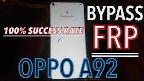 OPPO A92 Frp Bypass Android11 Without Pc Done100%,A92 Frp Bypass 2024