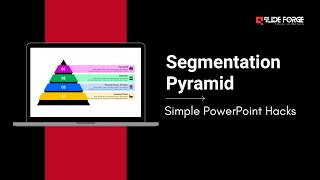How to Create a Segmentation Pyramid Infographic in PowerPoint | Modern Infographic Slide