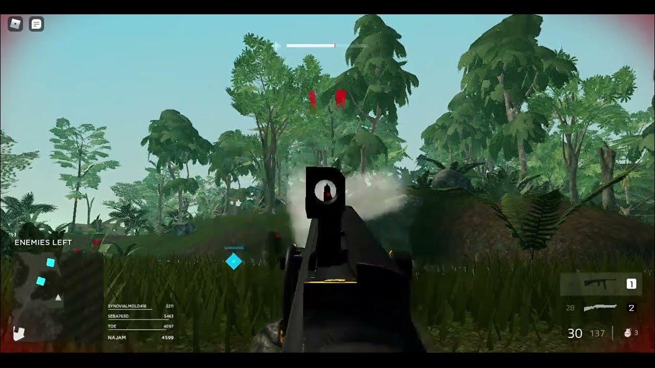 The most realistic shooting game (roblox) YouTube