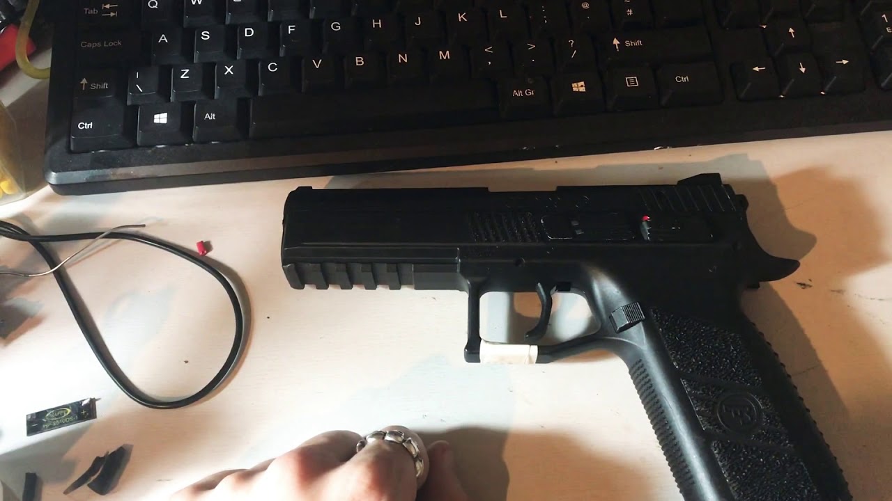 How to Disassemble an airsoft CZP09 YouTube