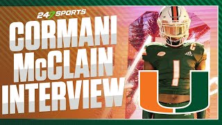 5-star CB Cormani McClain joins 247Sports after committing to Miami | Exclusive Interview