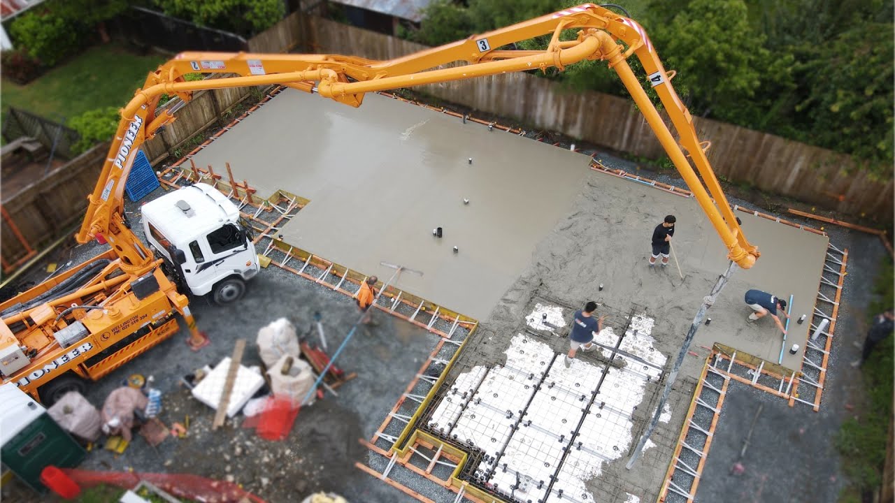 Preparing to Pour a Concrete Foundation NZ New Build YouTube