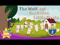 The Wolf and the Seven Little Goats - Fairy tale - English Stories (Reading Books)