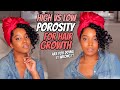 Porosity For Hair Growth - High vs Low Porosity | Natural Hair | Melissa Denise