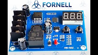 Módulo Controle de Carga de Bateria 12-24v- Fornell