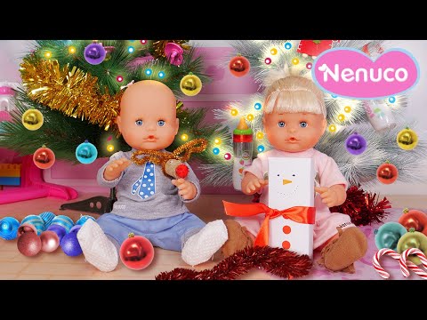 Decoriamo l'albero di Natale con i piccoli Nenuco🎄☃️ Molti addobbi per Babbo Natale!