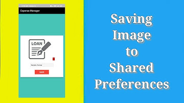 Save an image to Shared preferences in Sketchware