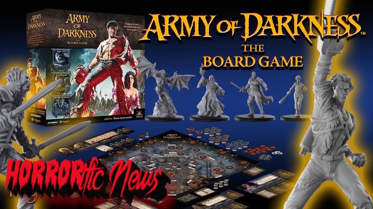 УЖАСАЮЩИЕ новости: настольная игра «Армия тьмы» выходит от Dynamite Entertainment