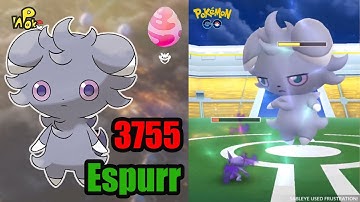 Espurr Raid Boss Level 1 | Pokémon GO