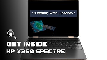 Teardown! HP x360 Spectre Convertible Laptop (Plus Dealing With Intel Optane).