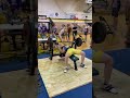 295lb pause benchpress in highschool weightlifting meet
