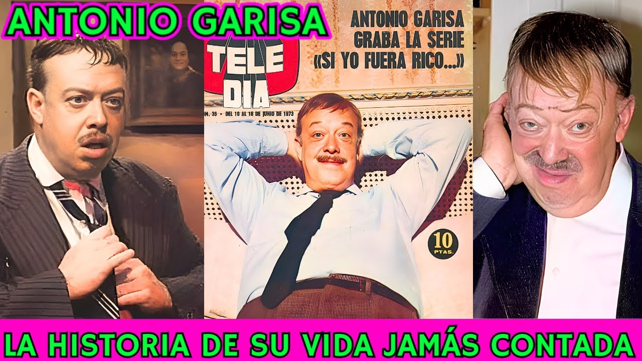 🎭▶ ANTONIO GARISA y el FINAL TRÁGICO del MAESTRO de la COMEDIA ESPAÑOLA