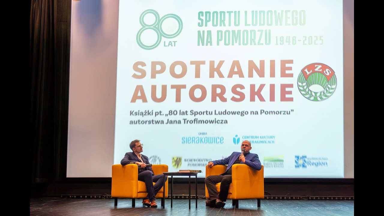Powiat Kartuski Spotkanie autorskie z Janem Trofimowiczem – „80 lat Sportu Ludowego na Pomorzu”
