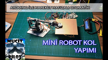 EEZYbotARM Robot Kol Projesi ve Arduino ile Hafızalı Hareket Kontrolü