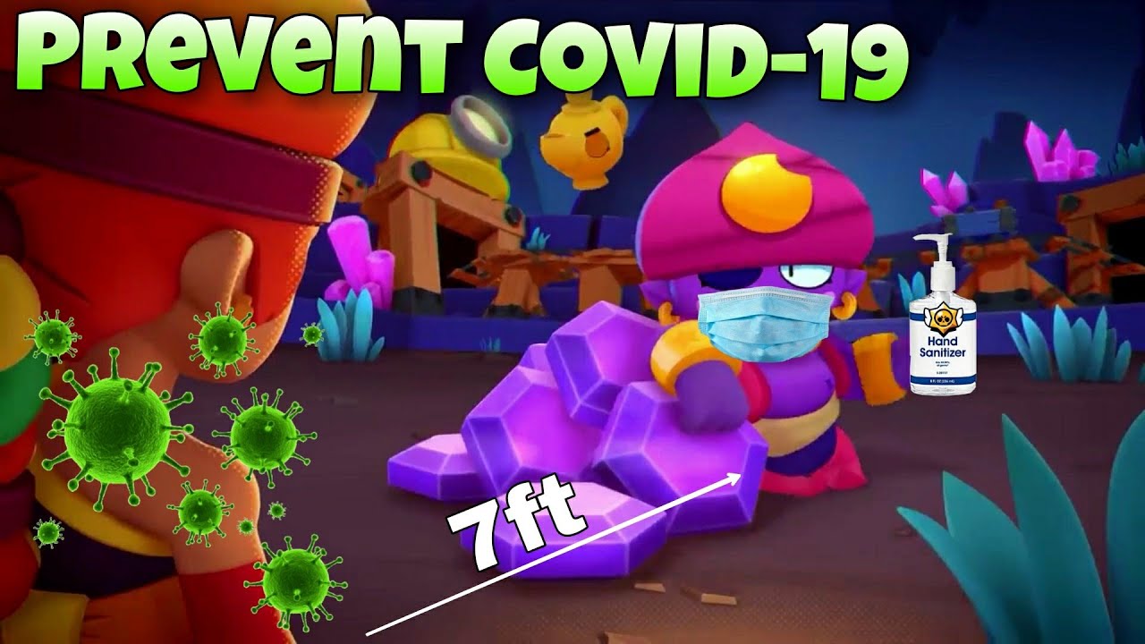 Learn Covid-19 Preventions with Brawlers | Brawl Stars Animation | By InfinityBrawlStars
