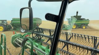 It’s A Well-Oiled Machine! / Day 5 Highwood Montana 2026 Wheat Harvest 