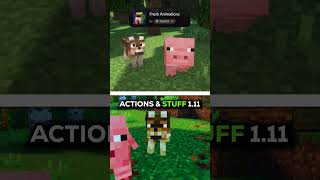 Minecraft Animations: Actions & Stuff 1.11 (Bedrock) vs Fresh Animations (Java)