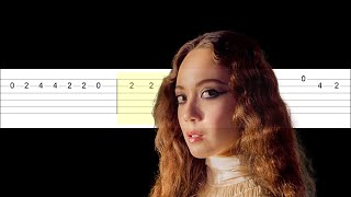 Laufey - Castle in Hollywood (Easy Guitar Tabs Tutorial)