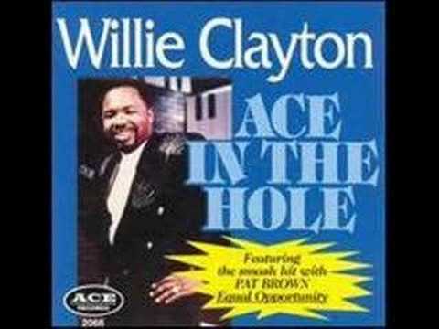 Willie Clayton - Equal Opportunity "www.getbluesinfo.com"