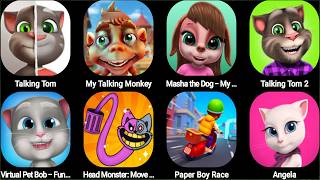Talking Tom,My Talking Monkey,Masha the Dog-My Virtual Pet,Talking Tom 2... screenshot 5