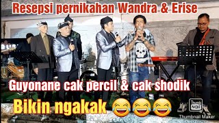 Cak Percil dan Cak Sodik bikin ngakak di acara Resepsi Pernikahan Wandra & Erise ||Gesibu Banyuwangi