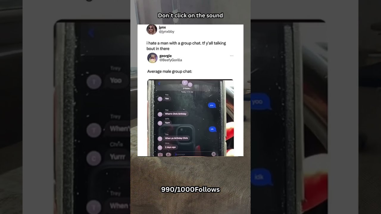 DONT CLICK ON THE SOUND