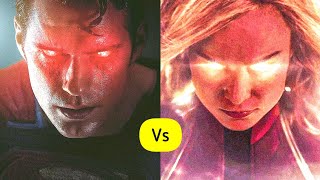Superman VS Captain Marvel Explained in Hindi ||SUPER INDIA||