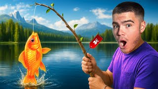 Pêcher Un Poisson Rare Avec Cette Canne En Bois 3 Vs 300