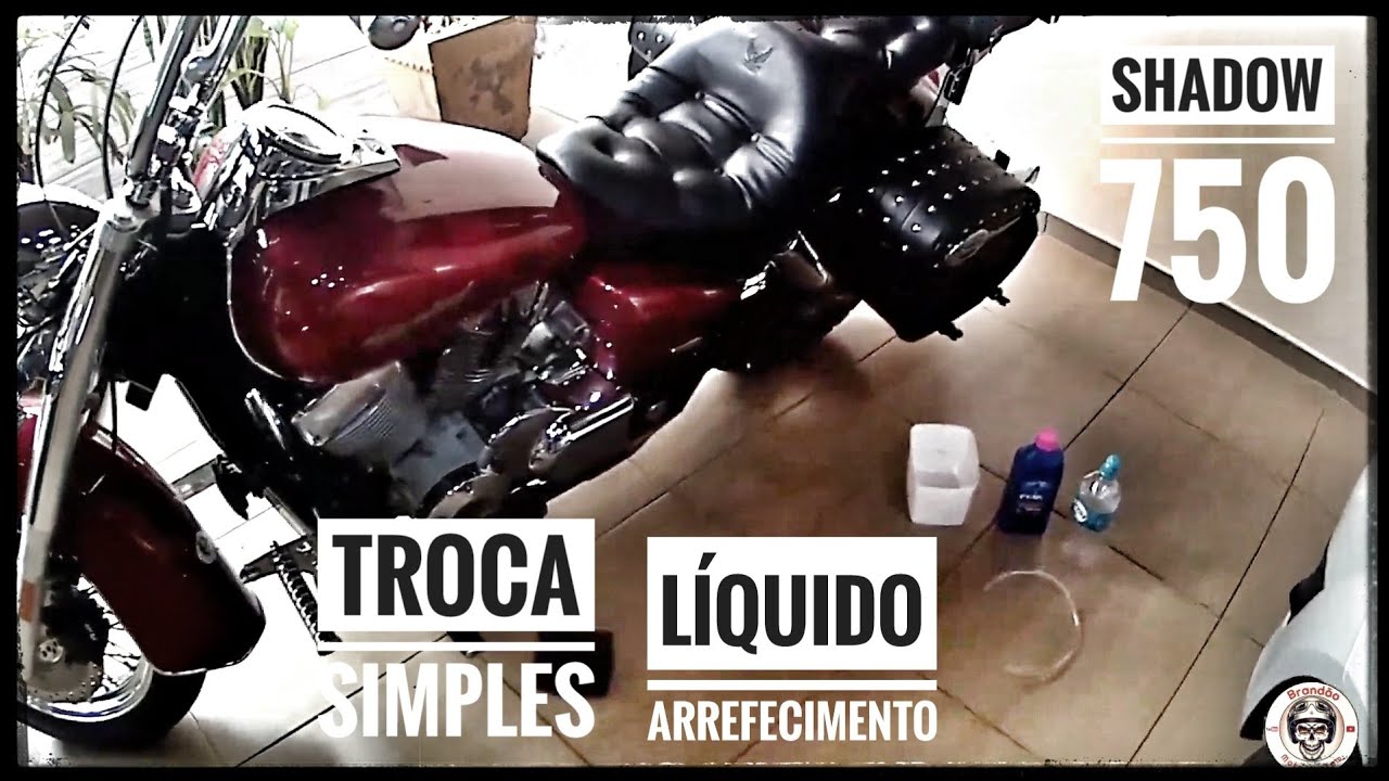Shadow 750 , líquido do arrefecimento , troca simples