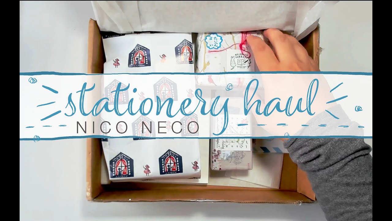 Stationery HAUL: Nico Neco