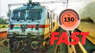 12933 Mumbai Central - Ahmedabad Karnavati Express Overtaking Saurashtra Janta Express at Full Speed