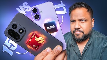 OnePlus 15 vs iPhone 17 Performance Comparison - Almost Too Good!