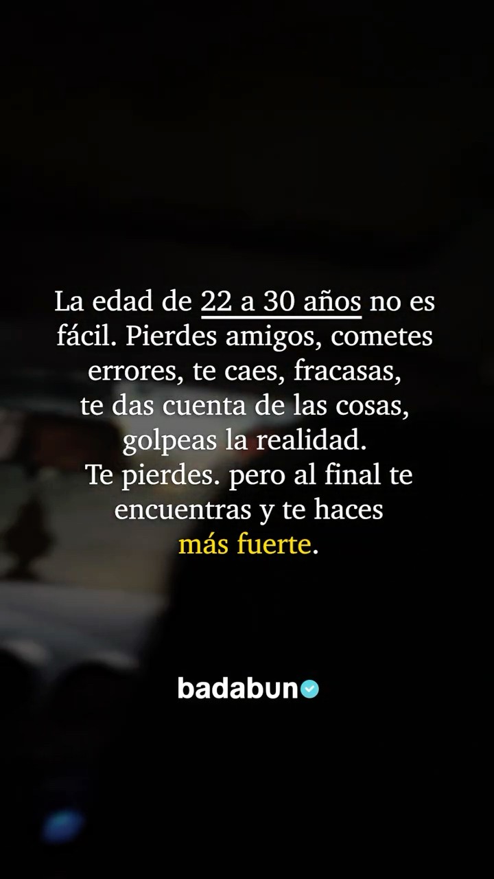 La edad más difícil ❤️‍?