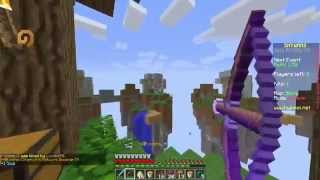 Minecraft SKY WARS #4 w/ LandonMC| KNOCKBACK 10,000!