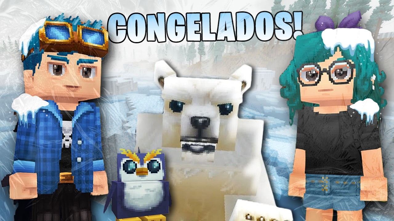 CONGELADOS NA REGIÃO 3! ❄️ Explorando o Bioma de gelo | Hytale