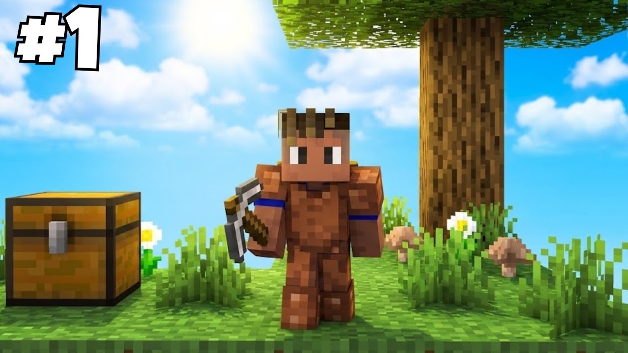 O RETORNO DO SKYBLOCK! // Skyblock #01