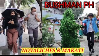 BUSHMAN PRANK PH: HIS PLANNING TO FLY AT NOVALICHES & MAKATI
