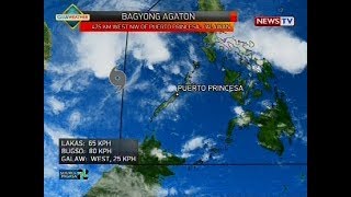 Bagyong Agaton Lumabas Na Ng Philippine Area Of Responsibility