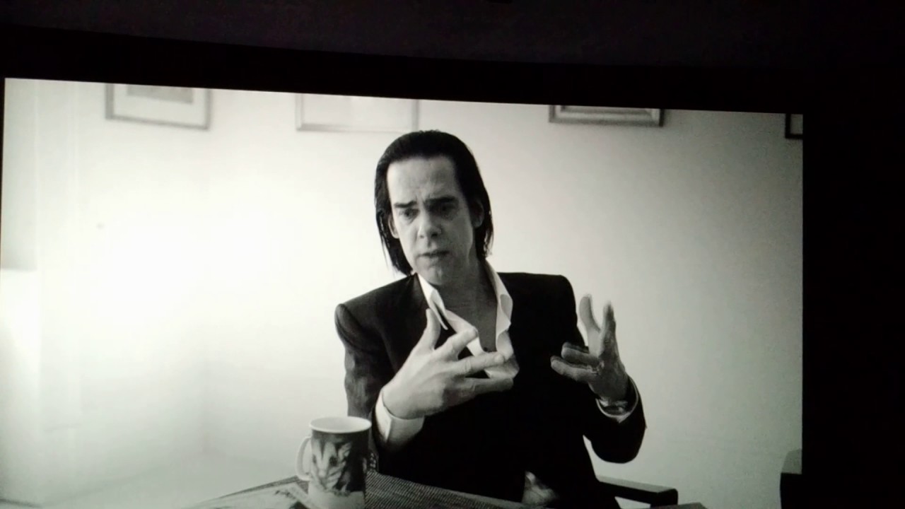 Nick Cave in One more Time with feeling