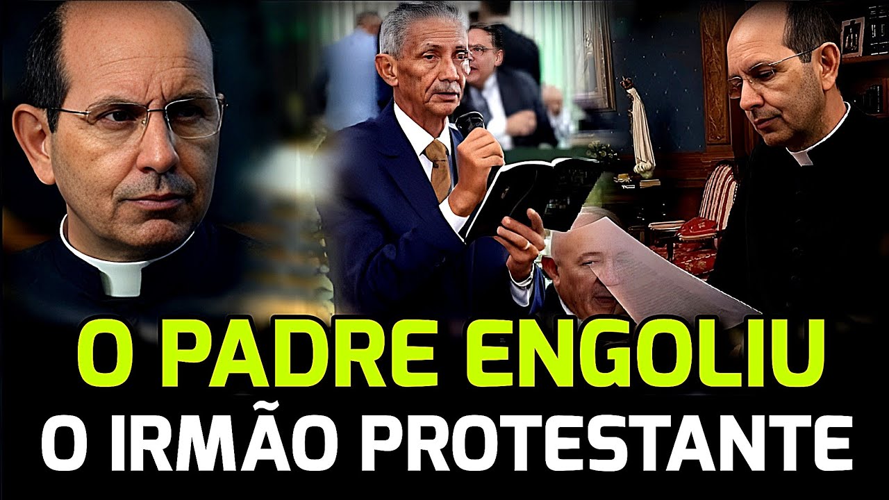 🔥 Padre Paulo Ricardo Desmonta Argumentos Protestantes /Verdades que Poucos Têm Coragem de Dizer