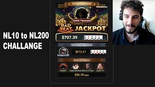 Poker Challange NL10 to NL200 - JACKPOT  "PokerDream26" ep0 screenshot 2