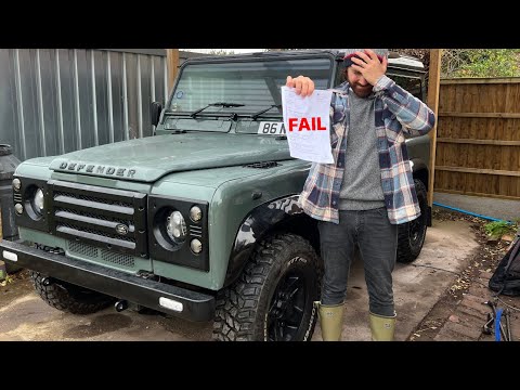 MASSIVE MOT FAIL FOR MY LAND ROVER DEFENDER…CAN I FIX IT?