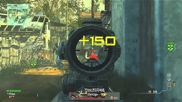 Modern Warfare 3 - Quad Kill Feed - Dragunov (SVD) - (Denonu Plays) | Denonu Does Gaming