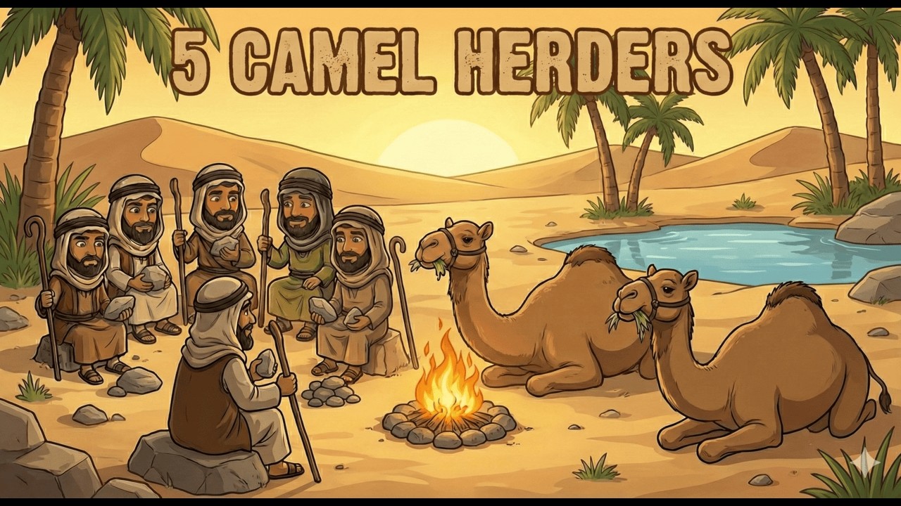 6 camel herders get badly addicted to this dang game again