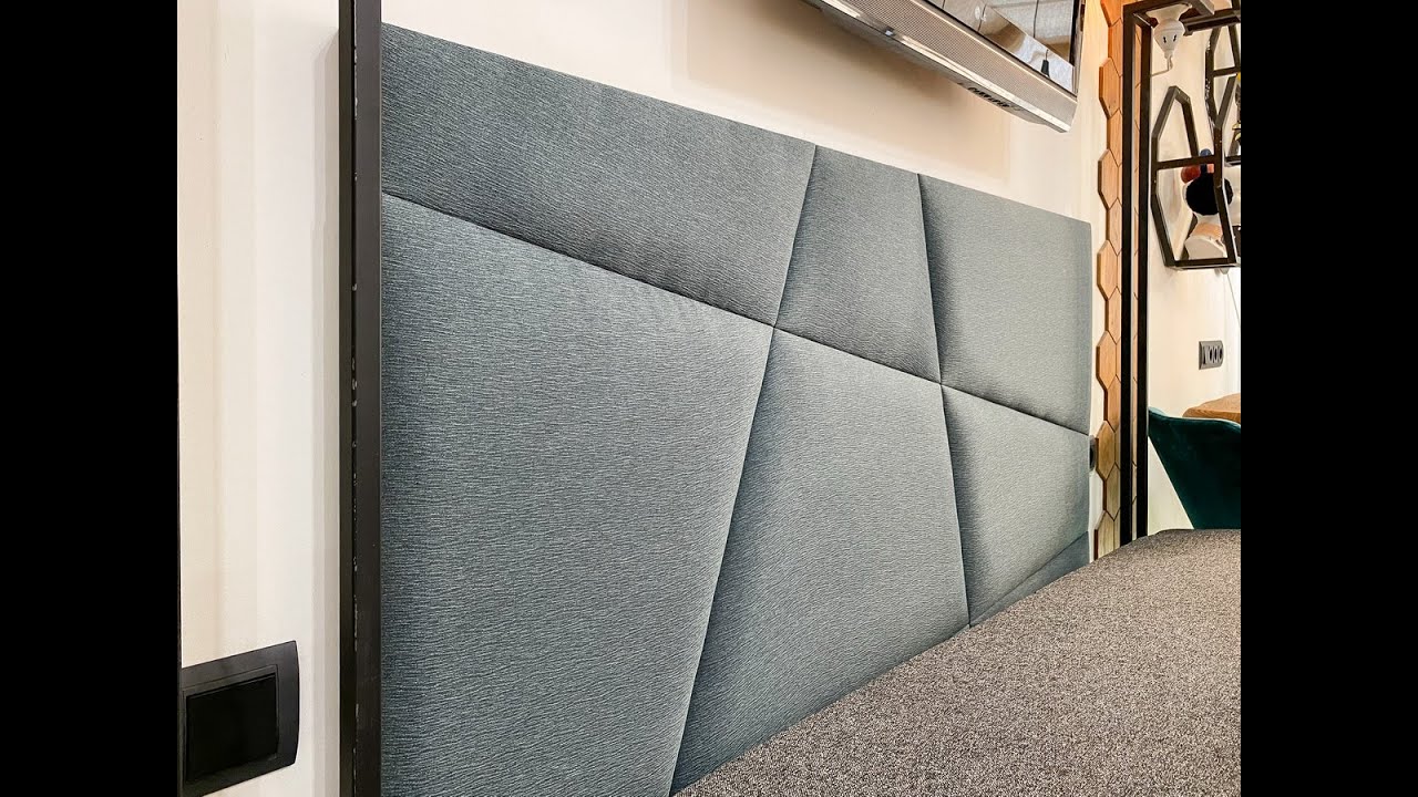 Разбор полетов. Мягкие стеновые панели. - YouTube