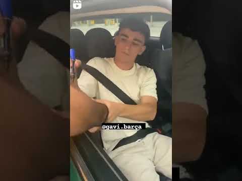 Gavi And Pedri Gavi Football Cute Happy Car Pedri Messi Fun Nice Fans Sub Like Shorts 